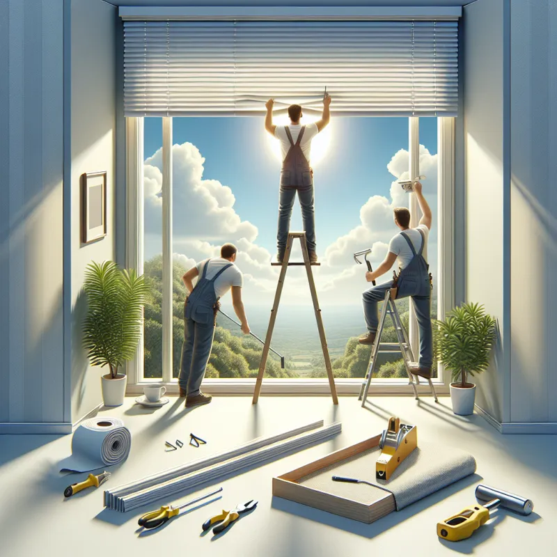 instalar-estores-forma-segura-ventanas-altas