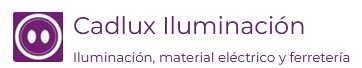 Logo de Cadlux Iluminación - Trabajos de Electricidad e Instalaciones Eléctricas -