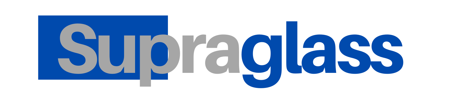 Logo de Supraglass.com, Fabricante Cubiertas Techo y Cortinas de Cristal en madrid
