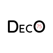 Logo de Deco 75 Cortinas, estores y alfombras en Guipúzcoa